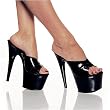 Lucious Women's CENTERSTAGE-706 6 3/4" Platform Mule, Available in 4 Colors
