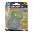 Gerber NaturalFlex Silicone Pacifier - Green / Blue