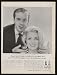 1963 Les Blanchard & Inger Stevens Clairol Print Ad (9536)