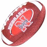 My Team Nebraska Cornhuskers Squishy Microbead Mini Football Pillow