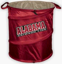 Alabama Crimson Tide Collapsible Trash Can (Doubles as Cooler and Laundry Hamper) by Logo Chairs