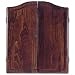 Tudor Style Solid Pine Dartboard Cabinet