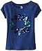 The Children's Place Big Girls' Lace Raglan Tee