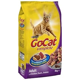 Go-Cat Chicken, Duck and Rabbit 4 kg (Pack of 2)