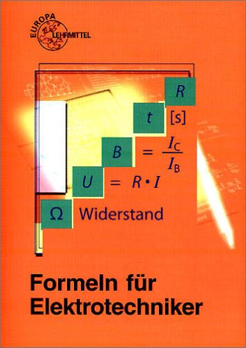 Formeln f�r Elektrotechniker