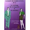 Le montage de la braguette et du pantalon : Gamme de fabrication n�2