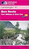 Ben Nevis, Fort William and Glen Coe (Landranger Maps)