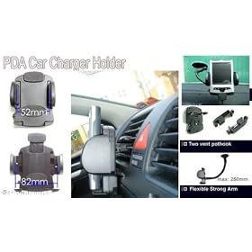 PDA / Mobile windscreen & vent mount holder cradle