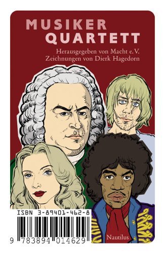 Musiker Quartett. 33 Karten im Klarsichtetui.