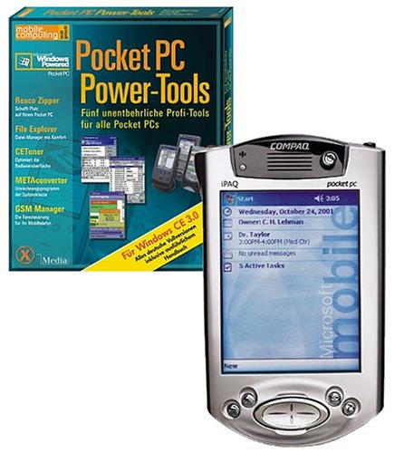 Compaq iPAQ H3850 mit Pocket PC Power-Tools Software