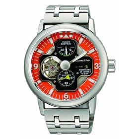 Orient Star Mens Retro-Future Orange Automatic Watch #YFH04001M by Orient