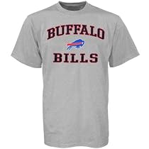 Buffalo Bills Ash Heart & Soul T-shirt