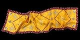 Rectangular Scarf 55" X 15" Great Masters in Yellow