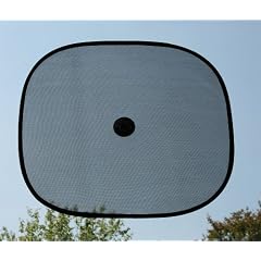 Sonnenschutz f�r Seitenfenster 44x36cm 2 St�ck mit Sicherheits Saugn�pfe 463549