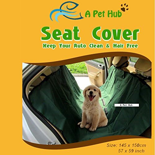 Deluxe Heavy Duty Oxford Waterproof Back Seat Cover Hammock for Pets