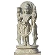 Collectible Figurines Lord Shiva Stone Standing Statue 2.75 x 1.75 x 6.25 inches (sos113)