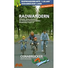 Radwanderkarten Niedersachsen, Osnabr�cker Land: Offizielle Radwanderkarte des Tourismusverbandes Osnabr�cker Land e. V