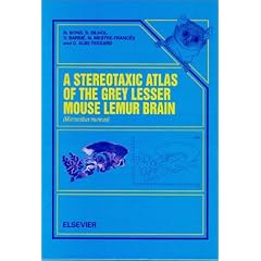 A Stereotaxic Atlas of the Grey Lesser Mouse Lemur Brain (<IT/>Microcebus murinus)” /></a></p>
<p>  Hardbound. The discovery of age-related changes in the Microcebus murinus, brain rendered the compilation an an atlas essential. Recent results obtained concerning the evolution of the brain structures and cellular elements during the life of this prosimian have shown numerous similarities to the ageing human brain. The nature of these led to the conclusion that the species could constitute a valuable tool for fundamental and experimental studies into human cerebral ageing and neur <a href=