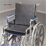 `Solid Back Insert Wheelchair Cushion 18x16x1-1/4 w/Straps SOLID SEAT BACK * 18 W x 16 D x 1 1/2 *