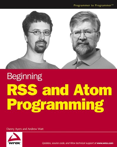 Image of: Beginning RSS and Atom Programming