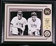 Lou Gerhig - Babe Ruth New York Yankees Photomint - Plaque