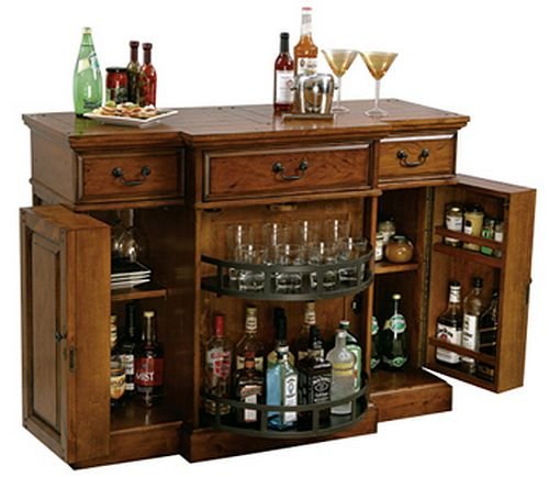 Howard Miller 695-084 Shiraz Wine & Bar Console