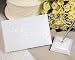 Sparkling Entwined guestbook and pen set