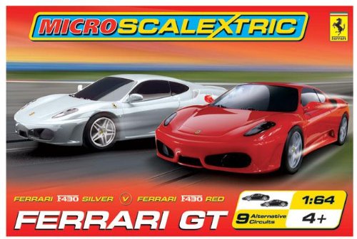 Childrens Toyshop  Toys : Micro Scalextric Ferrari Set