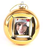 ZOpid 1.5 Inch Display Digital Photo Ornament - Christmas Ball Photo Frame