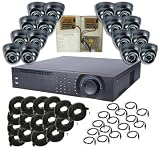 COMPLETE 16 CHANNEL ULTIMATE DVR SECURITY CAMERA SURVEILLANCE SYSTEM