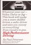 High Performance Driving
