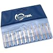 12Pc Swiss Tungsten Vanadium Setting Burs Assortment