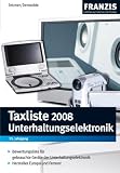 Taxliste Unterhaltungselektronik 2008