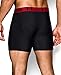 Under Armour Men's Original Series 6-inch Boxerjock Boxer Briefs-2 Pack , Red (600)/Black , X-Large