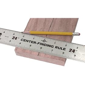 Fairgate 23 Center-Finding Ruler, English
