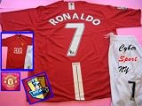 MANCHESTER United England Soccer Jersey Home, C. RONALDO, Home, Adult and Children Sizes (FREE Shorts)