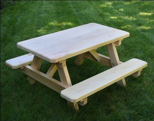 Select Pine Kid's Heavy Duty Picnic Table