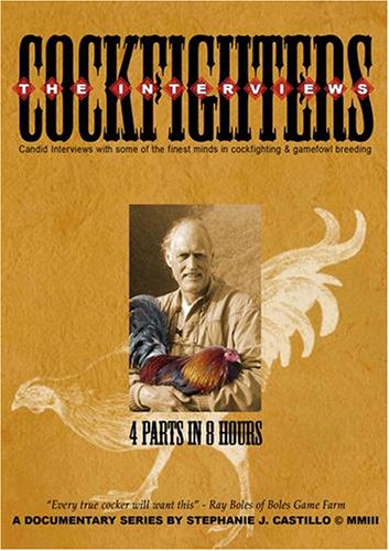 Cover image : COCKFIGHTERS: THE INTERVIEWS (4 2-hr. disc set)