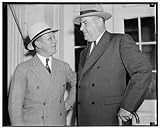 IMAGE OF Photo Reprint Present Louisiana program for federal assistance to President Roosevelt. Washington, D.C., May 19.