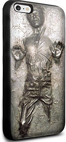 Han Solo Frozen in a Carbonite Block for Iphone and Samsung Galaxy (iPhone 6 Plus black)