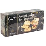 Carrs Assorted Biscuits for Cheese, Nine Varieties, 7.05-Ounce Boxes (Pack of 12)