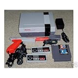 Nintendo NES System - Video Game Console Bundle  (Includes 2 Controllers / Zapper / Super Mario Bros./Duck Hunt)
