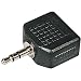 Stereo Mini Male to 2 Stereo Mini Female Y Adapter