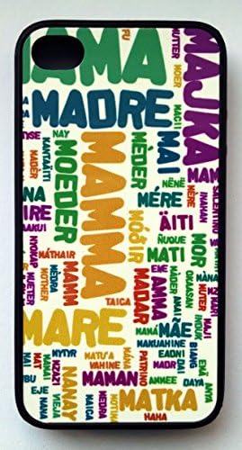 International Mother iphone 4 & 4s flexible hard shell case