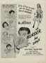 1945 Movie Ad, "MURDER HE SAYS", featuring Fred MacMurray with Helen Walker, Marjorie Main, Jean Heather, Porter Hall, Peter Whitney, Mabel Paige, and Barbara Pepper. Directed by George Marshall. A0508. **THIS IS AN AD / POSTER, NOT A DVD**