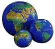 27 Inch Inflatable Topographical Globe