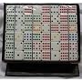 Dominoes - Double Twelve Professional Size-Ivory Tiles with color dots