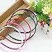 HABIBEE 21pcs Plastic Satin Headbands for Baby Girls Toddlers Kids Hair Hoops