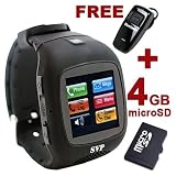 51QCX496zcL. SL160  G13 (With Micro 4gb) Black Camera GSM Quad band Watch Phone ~ Unlocked ~