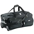 ASPENSPORT Reisetasche mit Trolleyfunktion, schwarz